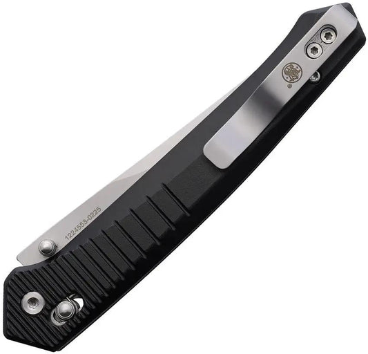 Smith and Wesson Special Ops Crossbar Lock Folding Knife - Bead Blast Stainless Blade for Tactical EDC by Smith & Wesson