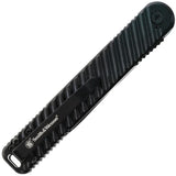 Smith and Wesson Executive Linerlock Folding Knife 3.5 Inch Black Blade with Black Aluminum Handle for Everyday Carry by Smith & Wesson
