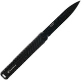 Smith and Wesson Executive Linerlock Folding Knife 3.5 Inch Black Blade with Black Aluminum Handle for Everyday Carry by Smith & Wesson