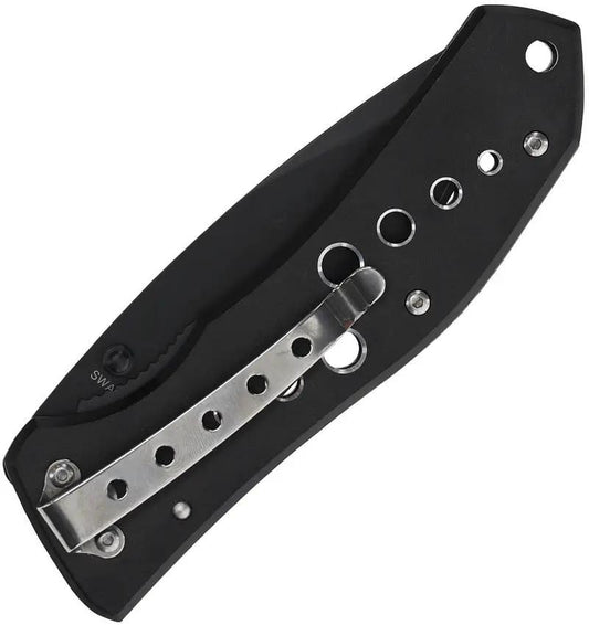 Smith And Wesson ExtremeOps Linerlock Folding Knife - Compact Three Point Five Inch Blade For Everyday Carry by Smith & Wesson