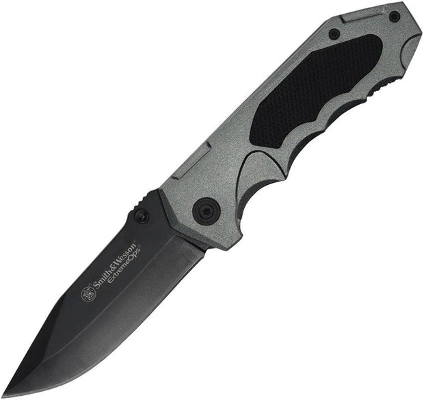 Smith And Wesson Extreme Ops Linerlock Folding Knife 3 Inch Blade Durable Grippy Handle for EDC Outdoor Enthusiasts by Smith & Wesson