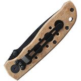 Smith And Wesson Extreme Ops Linerlock Folding Knife - 3 Inch Black Blade With Camo Aluminum Handle And EDC Pocket Clip by Smith & Wesson