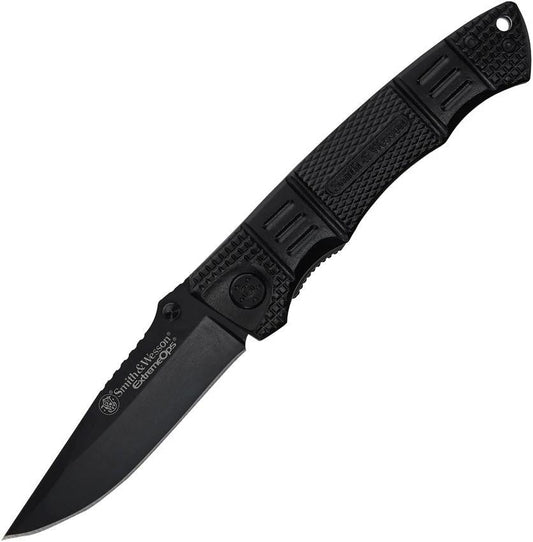 Smith & Wesson Extreme Ops Linerlock Black SWEX3 by Smith & Wesson
