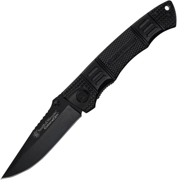 Smith & Wesson Extreme Ops Linerlock Black SWEX3 by Smith & Wesson