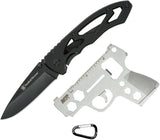 Smith And Wesson Framelock Knife And Handgun Shaped All-In-One Multi Tool For EDC Enthusiasts With 3in Blade by Smith & Wesson