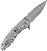 Smith And Wesson Executive Linerlock Flask Knife - Built In Flask Clip For Outdoorsmen With Premium Satin 3 Inch Blade by Smith & Wesson