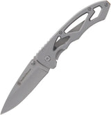 Smith & Wesson CK400L Lighter Combo Compact Folding Knife - Refillable Butane Lighter For Hikers And Campers by Smith & Wesson