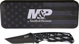 Smith And Wesson American Patriot Linerlock Folding Knife For EDC And Outdoors Rugged Secure Blade by Smith & Wesson