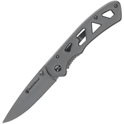 Smith And Wesson Framelock Cigar Cutter Combo - Versatile Bead Blast EDC Knife For Enthusiasts by Smith & Wesson