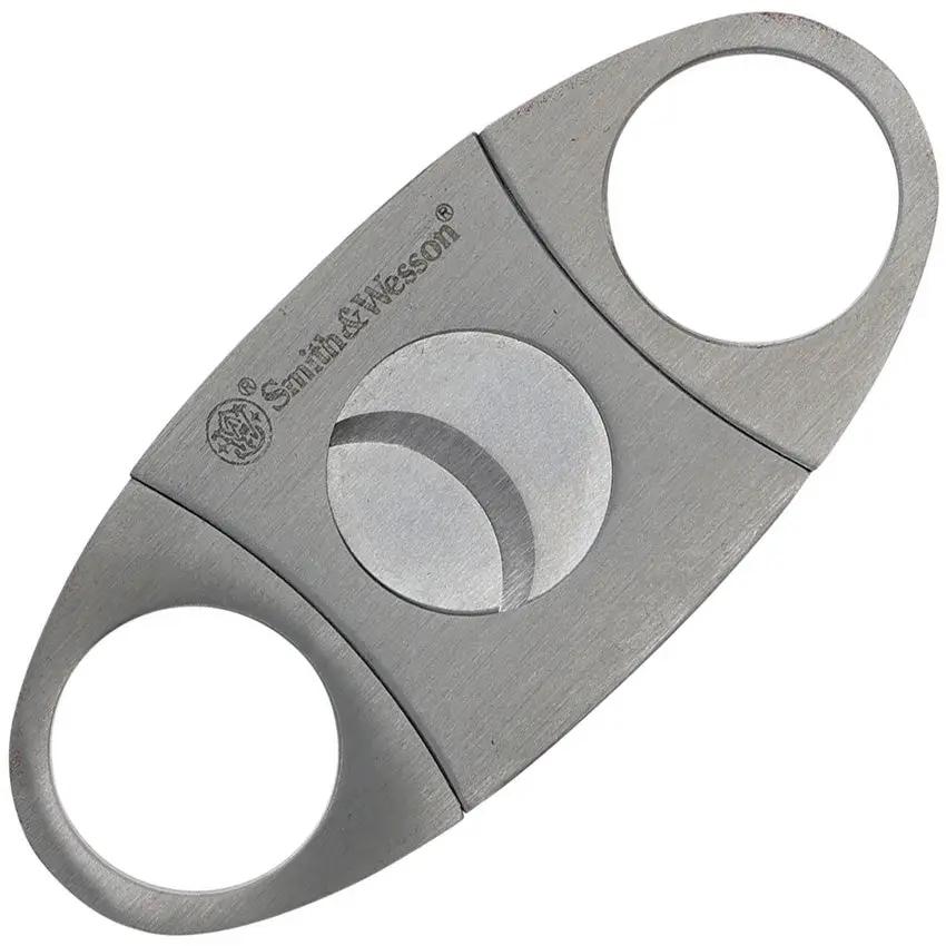 Smith And Wesson Framelock Cigar Cutter Combo - Versatile Bead Blast EDC Knife For Enthusiasts by Smith & Wesson