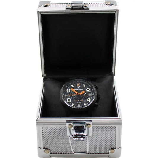 Smith And Wesson Tritium Chronograph Watch SWW-1500 Black - Tritium Illumination For Night Visibility by Smith & Wesson