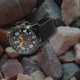 Smith And Wesson Tritium Chronograph Watch SWW-1500 Black - Tritium Illumination For Night Visibility by Smith & Wesson
