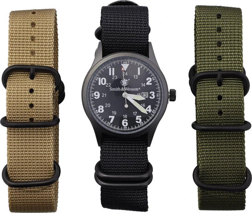 Smith & Wesson Military Watch Black SWW-42-BLK by Smith & Wesson