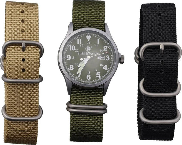 Smith & Wesson Military Watch OD SWW-42-OD by Smith & Wesson