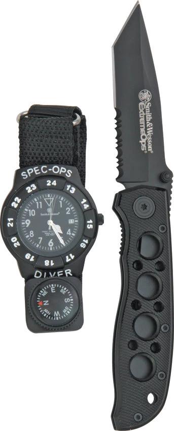 Smith & Wesson Special Ops Watch/Knife Combo SPEC OPS-2 by Smith & Wesson