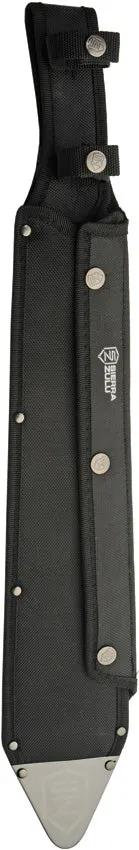 Sierra Zulu Trident Machete SZ-5606 - 24 Inch Full Tang Sawback Blade With Two Tone Finish And Black TPR Handle by Sierra Zulu