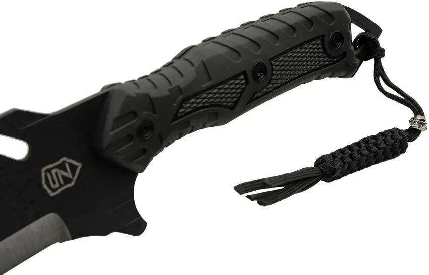 Sierra Zulu Trident Machete SZ-5606 - 24 Inch Full Tang Sawback Blade With Two Tone Finish And Black TPR Handle by Sierra Zulu