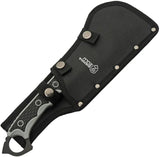 Sierra Zulu Bighorn Tactical Cleaver SZ-5607 - Full Tang Sawback Knife With Glass Breaker And Guthook Tip by Sierra Zulu