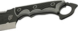 Sierra Zulu Bighorn Tactical Cleaver SZ-5607 - Full Tang Sawback Knife With Glass Breaker And Guthook Tip by Sierra Zulu