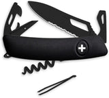Swiza SH03 Swiss Pocket Knife Black KST.0033.1010 by Swiza