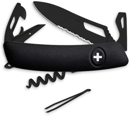 Swiza SH03 Swiss Pocket Knife Black KST.0033.1010 by Swiza