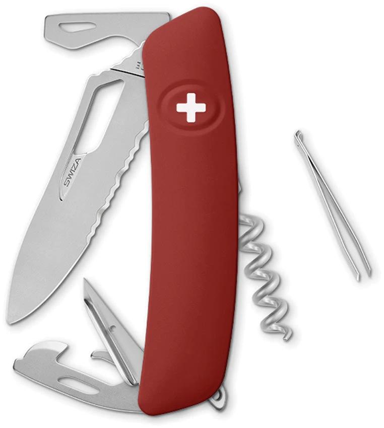 Swiza SH03 Swiss Pocket Knife Red KST.0036.1900 by Swiza