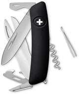 Swiza D07 Swiss Pocket Knife Black KNR.0116.1010 by Swiza