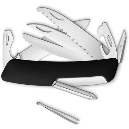Swiza D10 Pocket Knife Black KNR.0146.1010 by Swiza