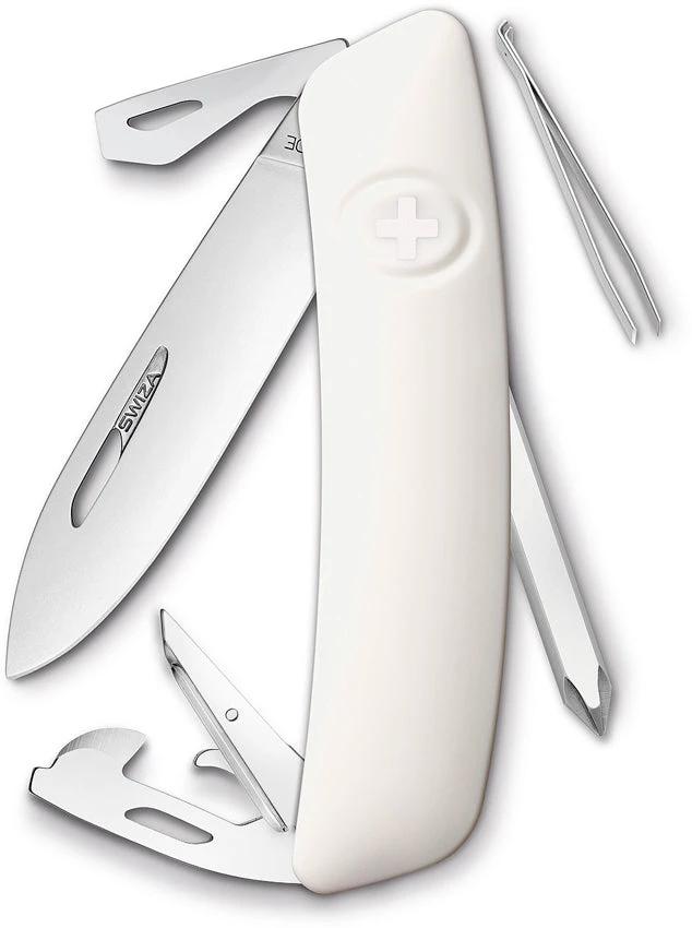 Swiza D04 Swiss Pocket Knife White KNI.0046.1020 by Swiza