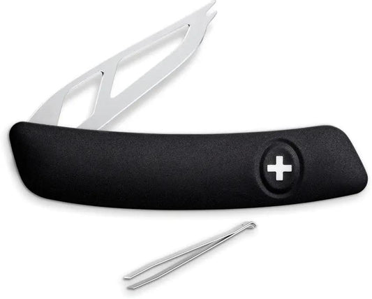 Swiza CH00 Cheese Knife Black KCH.0900.1010 by Swiza