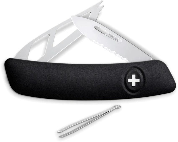 Swiza CH03T Cheese Knife Black KCT.0030.1010 by Swiza