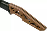Schrade 1124284 Frontier Fixed Blade Knife – 4.5" Black Oxide Blade by Schrade