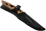 Schrade 1124284 Frontier Fixed Blade Knife – 4.5" Black Oxide Blade by Schrade