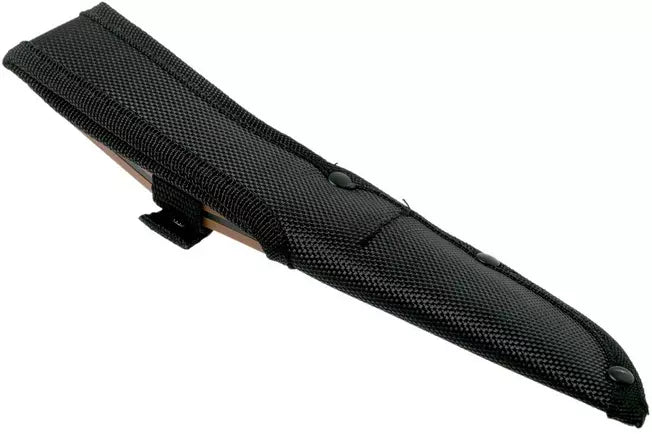 Schrade 1124284 Frontier Fixed Blade Knife – 4.5" Black Oxide Blade