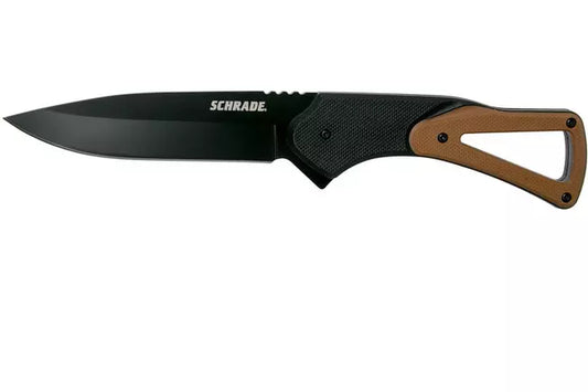 Schrade 1124286 Frontier Fixed Blade Knife – 4" Drop Point