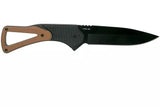 Schrade 1124286 Frontier Fixed Blade Knife – 4" Drop Point by Schrade