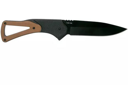 Schrade 1124286 Frontier Fixed Blade Knife – 4" Drop Point by Schrade