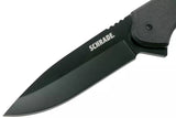Schrade 1124286 Frontier Fixed Blade Knife – 4" Drop Point by Schrade