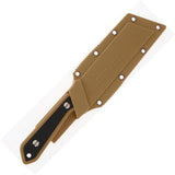 Schrade 1124288 Frontier Fixed Blade Knife – 4.25" Black Oxide Blade by Schrade