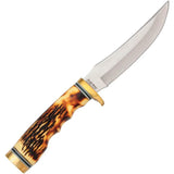 Schrade 153UH Uncle Henry Golden Spike Fixed Blade Knife – Classic Outdoor Precision by Schrade