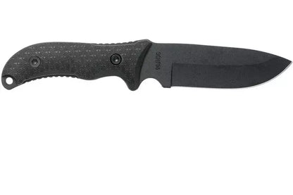 Schrade Frontier 5" Fixed Blade SCHF36, 1095 Carbon Steel, fixed knife with sharpening steel and firesteel