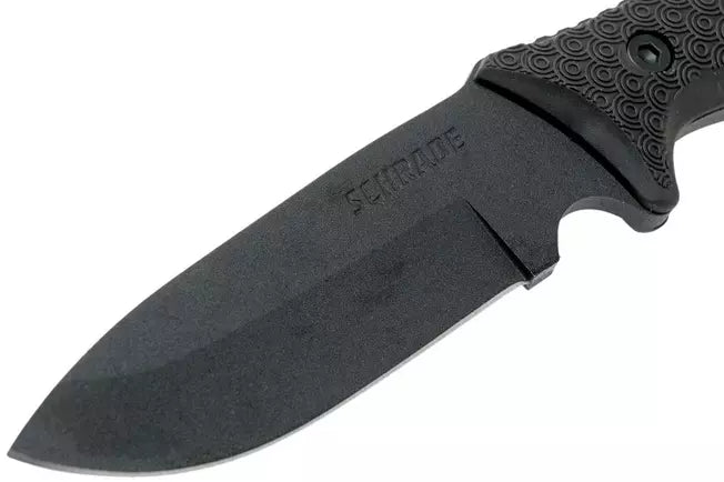 Schrade Frontier 5" Fixed Blade SCHF36, 1095 Carbon Steel, fixed knife with sharpening steel and firesteel