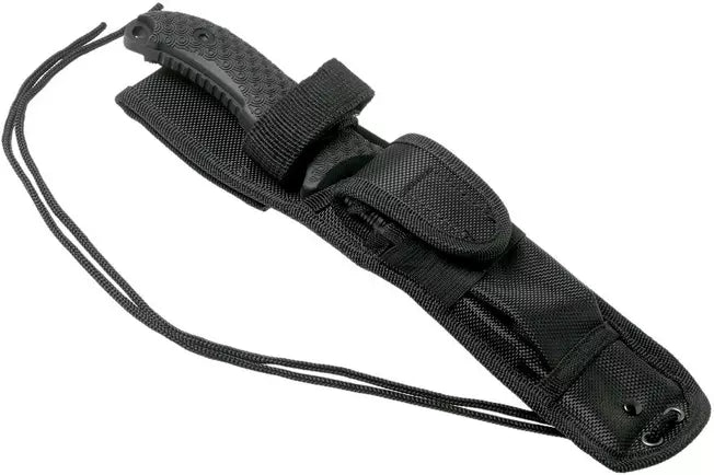 Schrade Frontier 5" Fixed Blade SCHF36, 1095 Carbon Steel, fixed knife with sharpening steel and firesteel