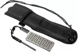 Schrade Frontier SCHF36 Fixed Blade Knife – Complete Outdoor Survival Kit by Schrade