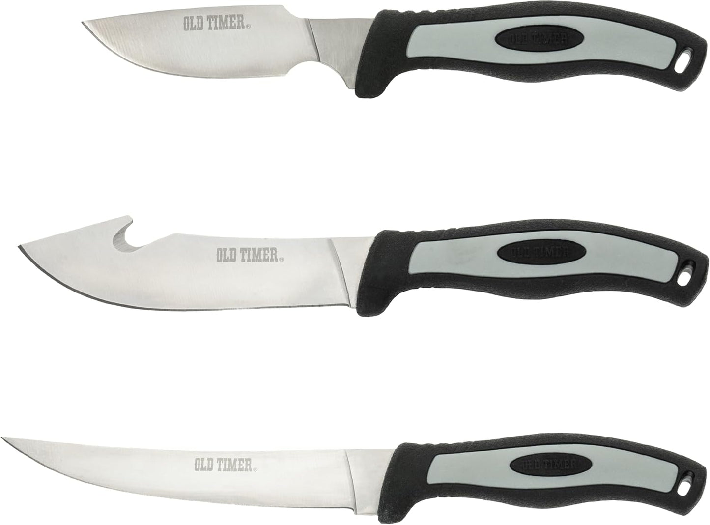 Schrade Old Timer Lightweight Field Dressing & Outdoor Knife Kit – 6 Piece Set