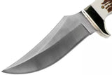 Schrade 1100034 Uncle Henry Fixed Blade Knife – Staglon Handle with Leather Sheath by Schrade