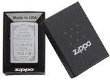 Serenity Prayer Zippo Lighter – Satin Chrome™ by Zippo