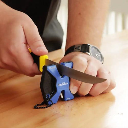 SharpNEasy 2 Step Knife Sharpener Display Pack 334CD For Quick Edge Maintenance In Home by AccuSharp