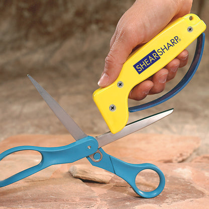 AccuSharp 15896 ShearSharp Scissor Sharpener – Yellow Handle