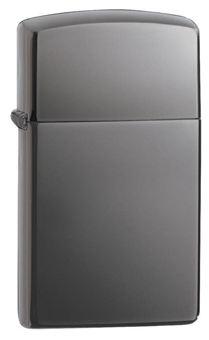 Zippo Slim® Black Ice® Windproof Lighter – Made in USA